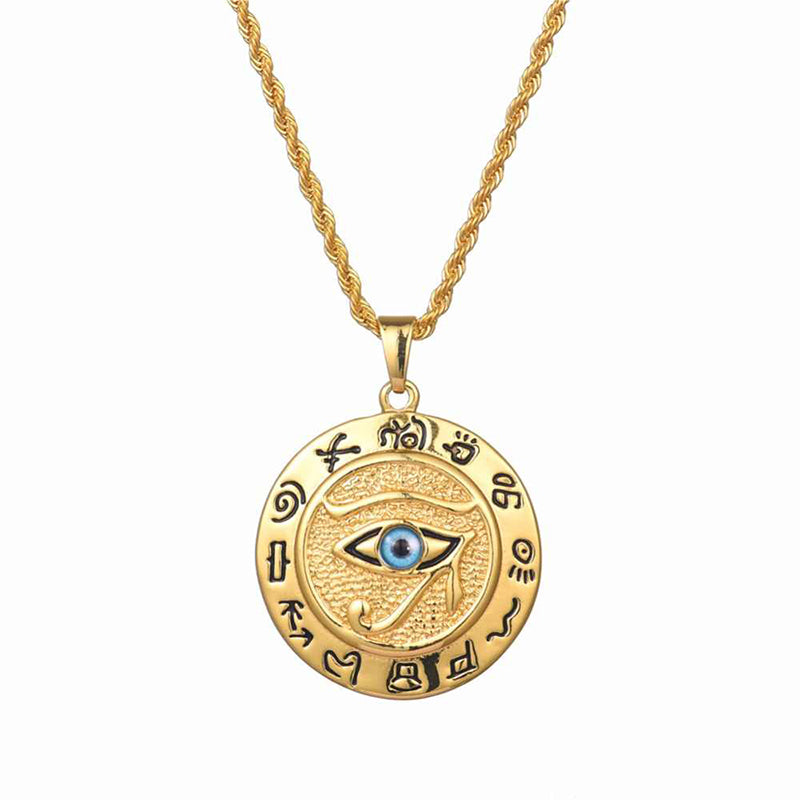 KarmaRipple's Eye of Horus Protection Pendant Necklace p5