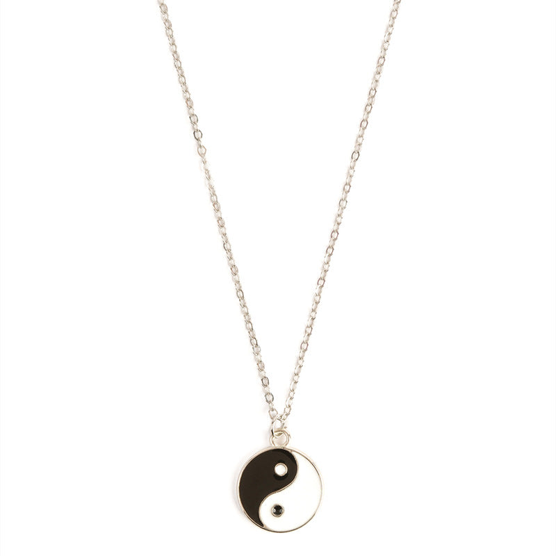 KarmaRipple's 2Pcs Yin Yang Balance Balance Pendant Necklace p5
