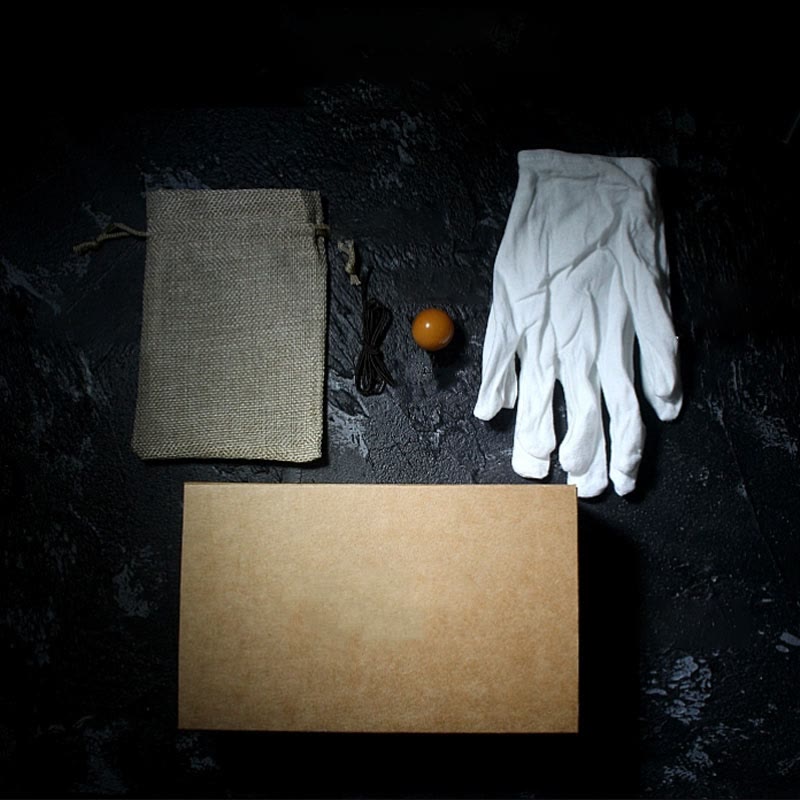 KarmaRipple's Handmade Tibetan Sheep Horn Om Mani Padme Hum Auspiciousness Bracelet p17