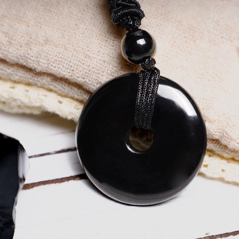 KarmaRipple's Fortunate Coin Necklace Balancing Gemstone Gemstone Pendant p20