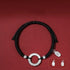 Peace Buckle&Silver Beads Peace And Joy Charm(Wrist Circumference 14-26cm)