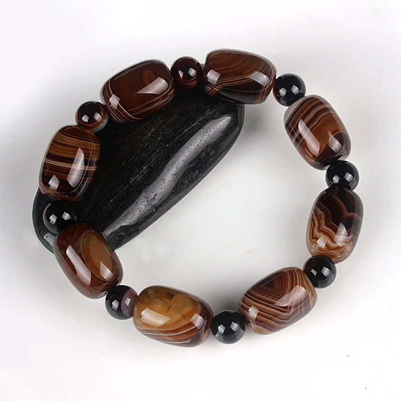 KarmaRipple's Authentic Sardonyx Courage Happiness Bracelet p2