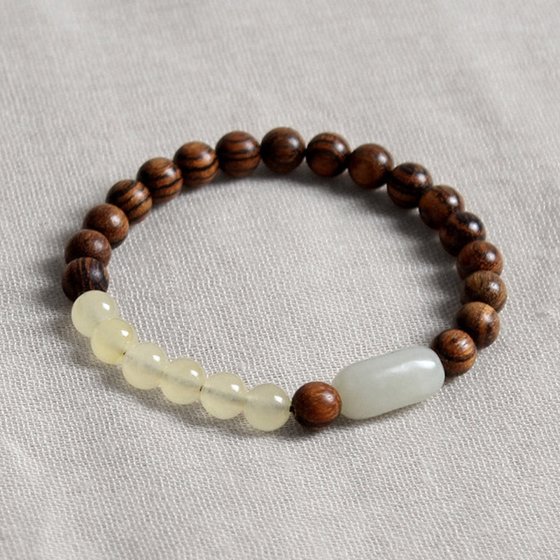 KarmaRipple's Jade Sandalwood Fortune Abundance Bracelet p2