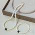 Necklace&Bracelet / Pearl Hetian Jade Alloy 40cm