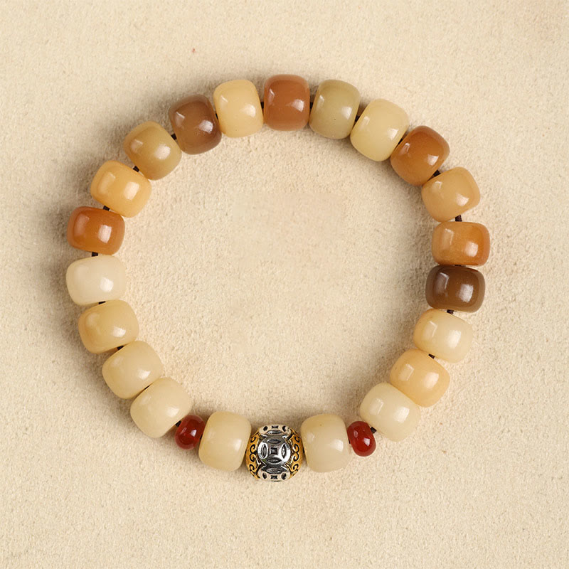 KarmaRipple's Authentic Bodhi Seed The Lord of the Corpse Forest Om Mani Padme Hum Wisdom Bracelet p4