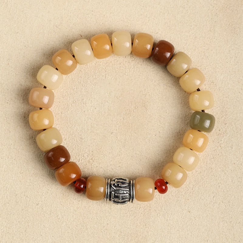 KarmaRipple's Authentic Bodhi Seed The Lord of the Corpse Forest Om Mani Padme Hum Wisdom Bracelet p29