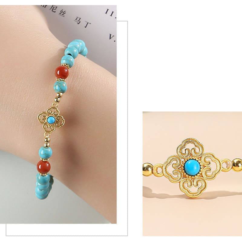 KarmaRipple's Turquoise Bead Protection Balance Bracelet p9
