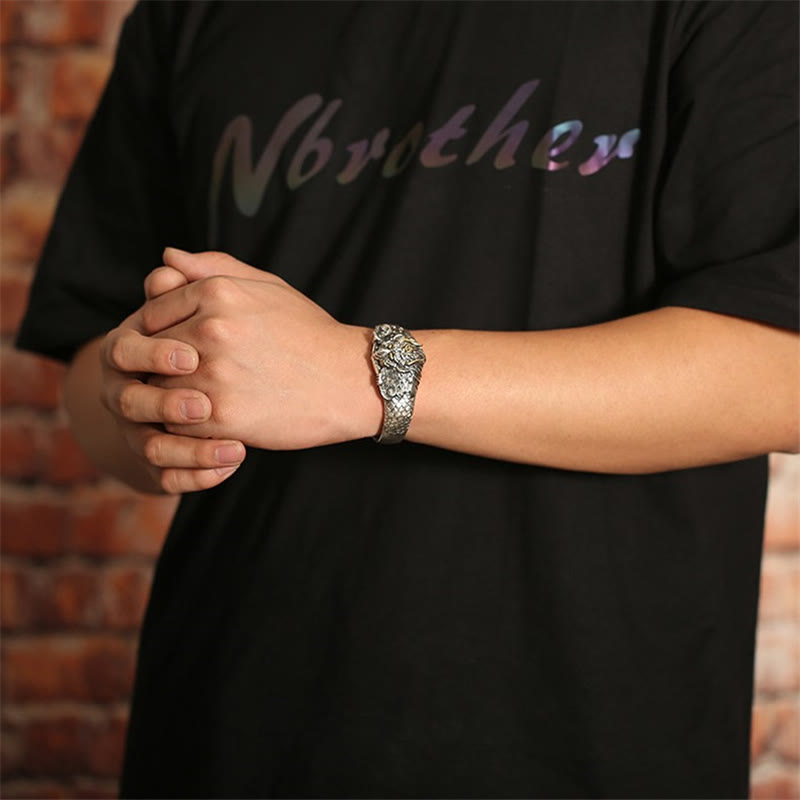 KarmaRipple's Tibetan Garuda Bird Wisdom Protection Bracelet Bangle p9