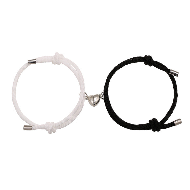 KarmaRipple's 2Pcs Love Magnetic Pair String Strength Bracelet p28