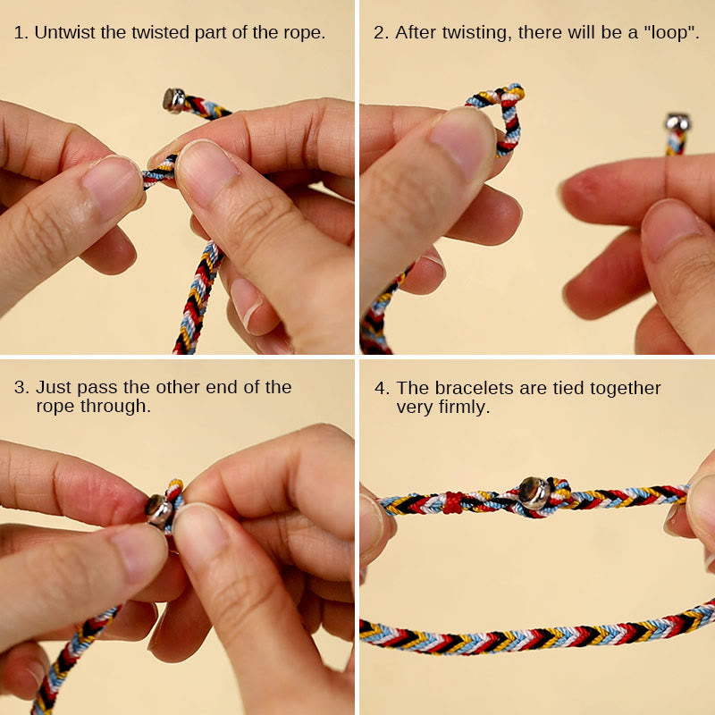 KarmaRipple's Tibet Handmade Five Color Thread Protection Braid String Bracelet p10