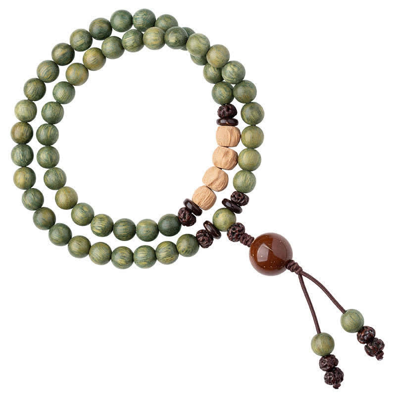 KarmaRipple's Green Sandalwood Positive Peace Bracelet p17