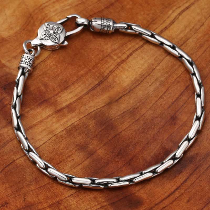 KarmaRipple's Tibetan Double Dorje Om Mani Padme Hum Buddha Swastika Vajra Strength Bracelet p10