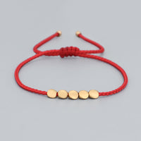 KarmaRipple's FengShui Fortunate Red String Bracelet