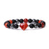 Black Onyx&Red Agate