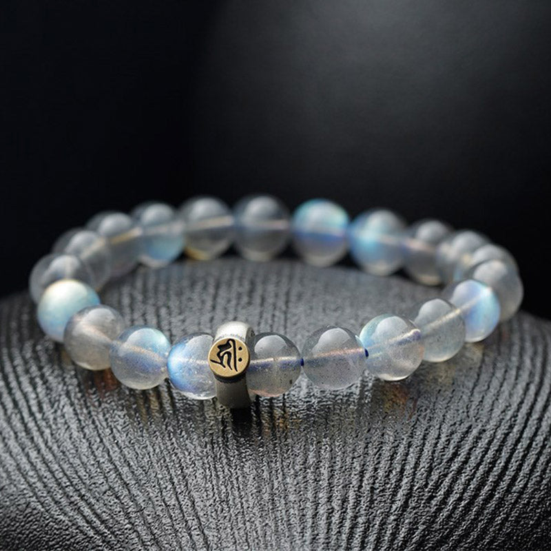 KarmaRipple's 12 Chinese Zodiac Moonstone Calm Love Bracelet p2