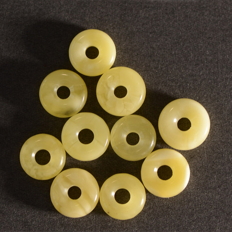 KarmaRipple's Small Leaf Red Sandalwood Om Mani Padme Hum Engraved Protection Bracelet p11