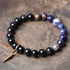 Black Obsidian&Sodalite / 16cm