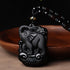 Black Obsidian Bead Necklace
