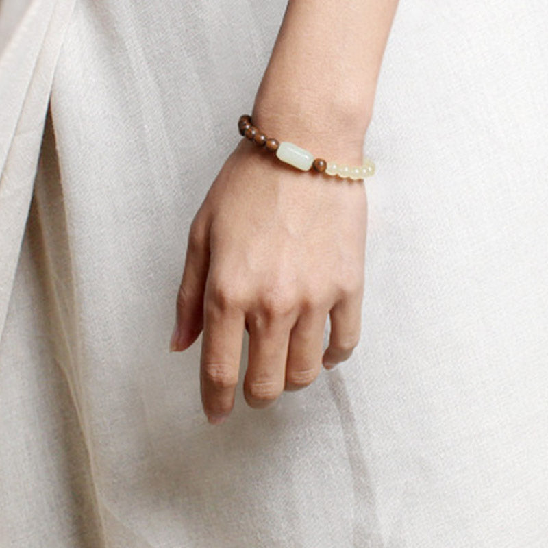 KarmaRipple's Jade Sandalwood Fortune Abundance Bracelet p4