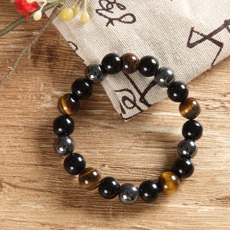 KarmaRipple's Tibetan Tiger's Eye Bracelet Pendant Set p8